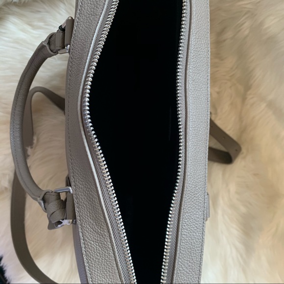 New! SANDRO Paris Pebbled Laptop Briefcase Bag - Picture 12 of 14